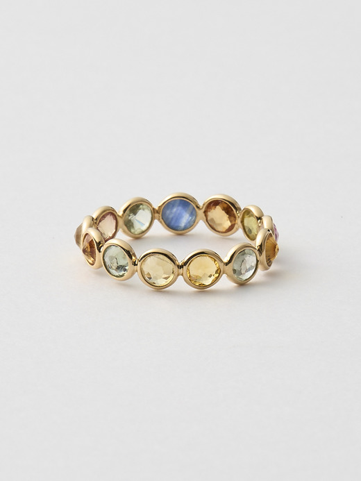  Multi-Sapphire K18YG Eternity Ring #11｜GIGI for JOHN SMEDLEY 詳細画像 MULTI 2